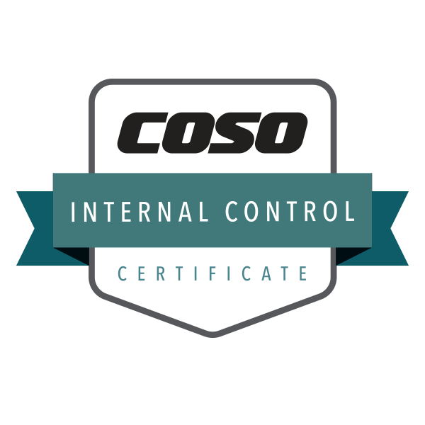 COSO Internal Control Certificate